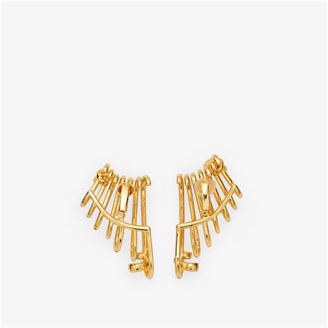 fendi ear cuff gold|Fendi Filo earcuff .